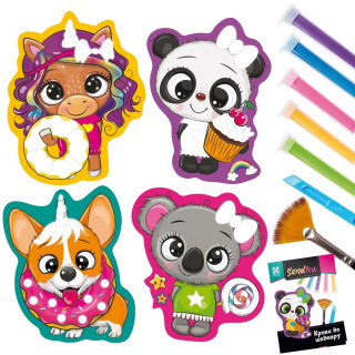 Дитячий набір для творчості з піском 