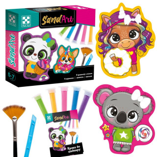 Дитячий набір для творчості з піском 