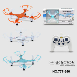 Квадрокоптер на радиоуправлении 777-356 с защитой лопастей