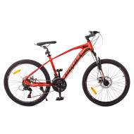 Велосипед подростковый PROFI G24VELOCITY A24.2 красно-черный