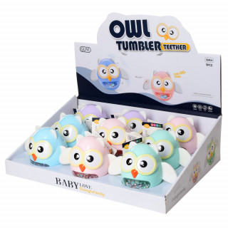 Игрушка-неваляшка Сова G-A027, 4 вида