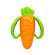 Прорезыватель-погремушка "Морковь" MGZ-0418 текстурная опт, дропшиппинг