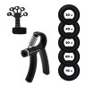 Набір кистьових еспандерів кільце+еспандер, ножиці Power Grip Set NE-1589-WR15 - гурт(опт), дропшиппінг 