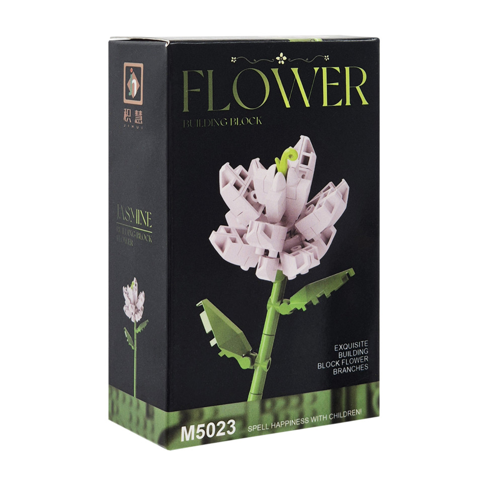 Конструктор дитячий Flower M5026-23 елементи для створення стебла та пелюсток - гурт(опт), дропшиппінг