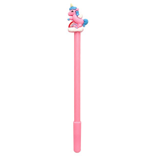 Детская гелевая ручка "Единорог" 016(Pink) синий, 17,5 см