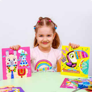 Набор для творчества "Creative Box Единорог" VT4433-07, 9 картинок