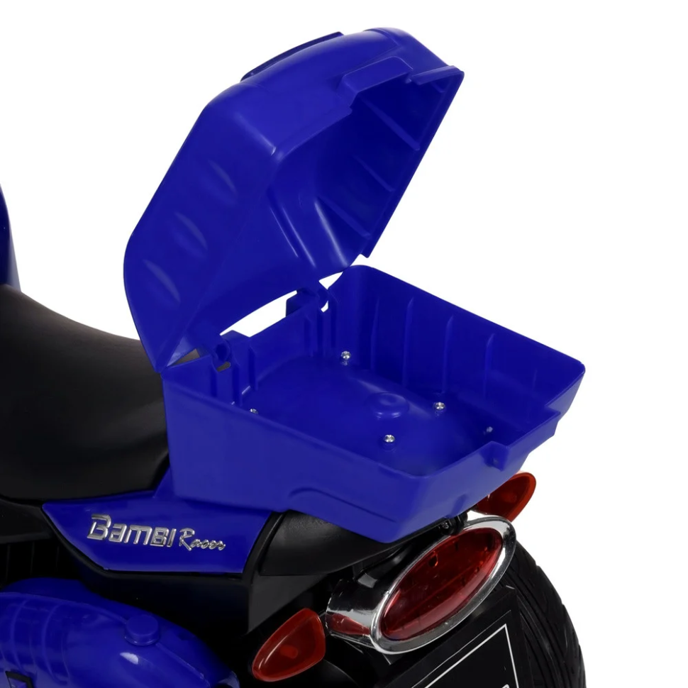 Дитячий електромобіль Мотоцикл Bambi Racer M 4204EBLR-4 до 50 кг - гурт(опт), дропшиппінг 
