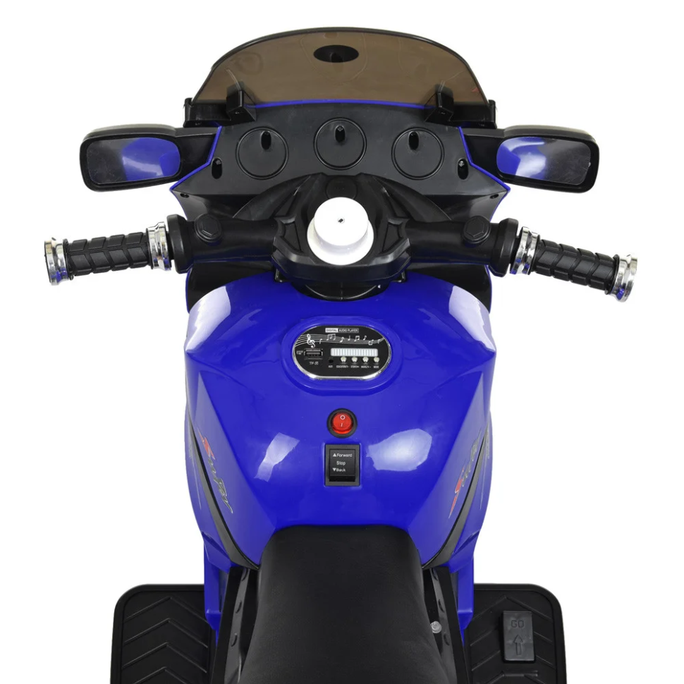 Дитячий електромобіль Мотоцикл Bambi Racer M 4204EBLR-4 до 50 кг - гурт(опт), дропшиппінг 