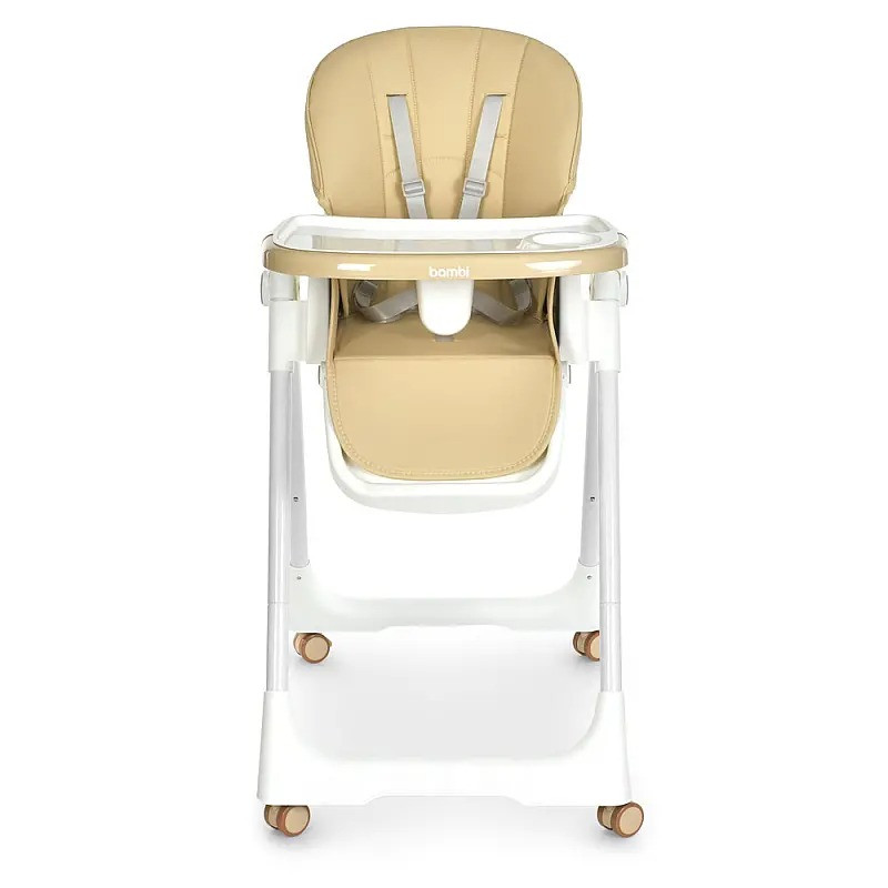 Стул для кормления M 5673 Beige, до 30 кг, бежевый опт, дропшиппинг