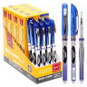 Ручка масляна ET8048-12(Blue) блакитний 0,5 мм 