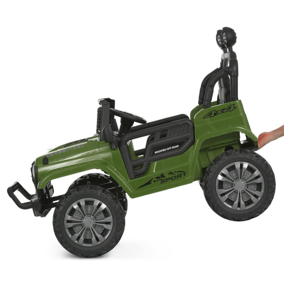 Дитячий електромобіль Джип M 6259EBLR-10(24V) до 50 кг - гурт(опт), дропшиппінг