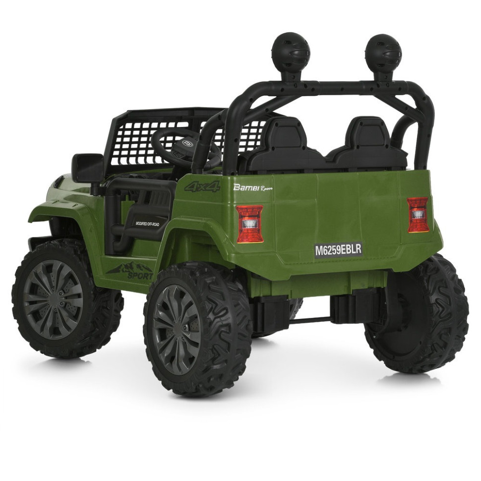 Дитячий електромобіль Джип M 6259EBLR-10(24V) до 50 кг - гурт(опт), дропшиппінг