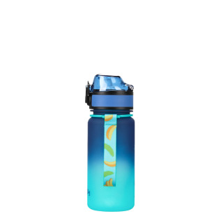 Дитяча пляшка для води LittleBig UZSPACE 3020(Blue-Green) 350 мл, синьо-зелена