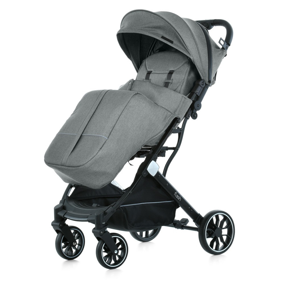 Дитяча прогулянкова коляска FLASH M 5727-1 Stone Gray - гурт(опт), дропшиппінг 