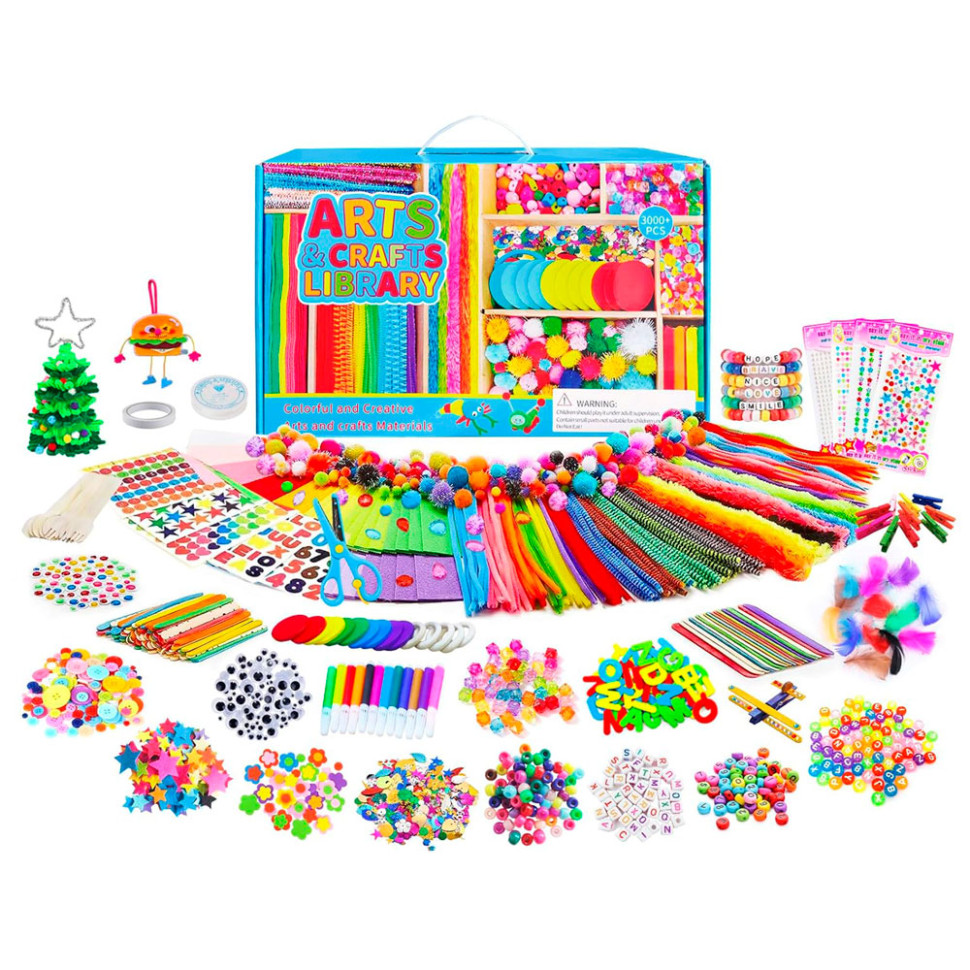 Набор для творчества Arts & Craft Library FG24031101A 3000 деталей для рукоделия опт, дропшиппинг