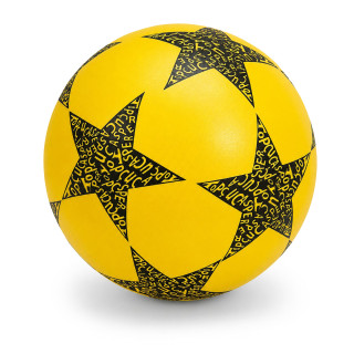 Дитячий гумовий м'яч Зірка RB20302(Yellow) 60 грам, діаметр 18 см