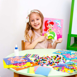 Набор для творчества "Creative Box Сова" VT4433-08, 9 картинок