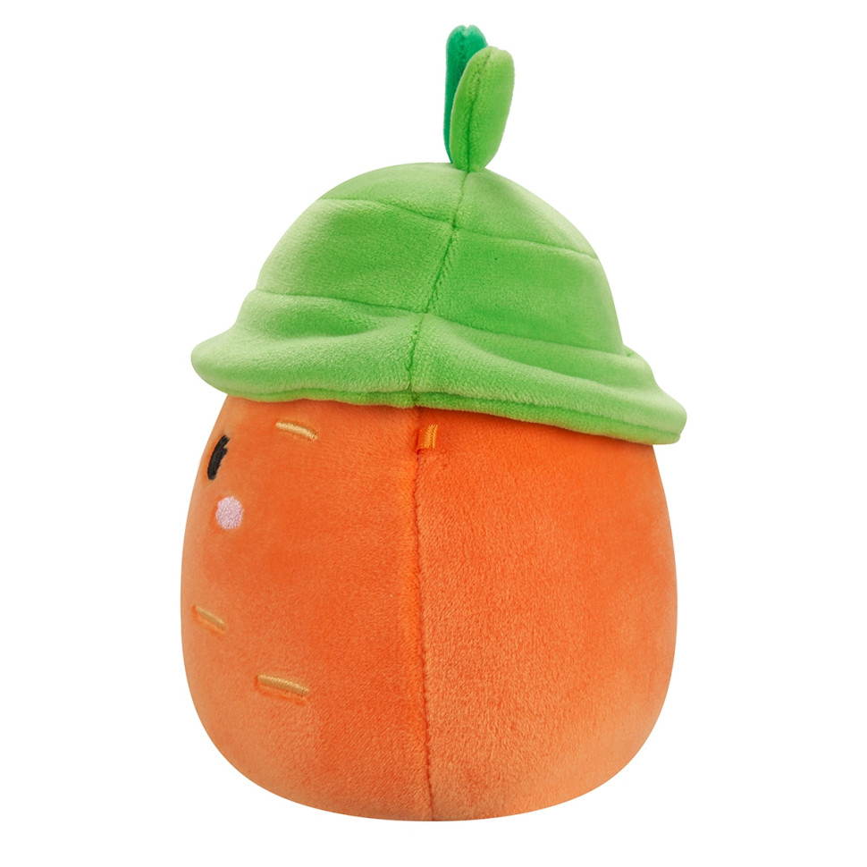 Детская мягкая игрушка Морковка Каролина в шляпе Squishmallows SQER01214, 19 см опт, дропшиппинг