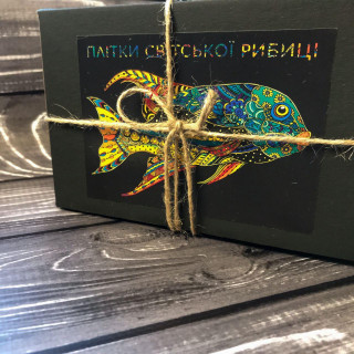 Деревянный пазл. GO Puzzle "Сплетни светской рыбки" 131 дет. GO0005 