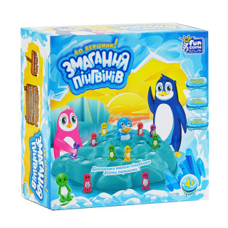 Настольная игра "Соревнования пингвинов" 93296, 24 карточки