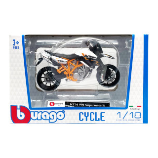 Детская модель Мотоцикла "KTM 990" Bburago 18-51030-18 масштаб 1:18