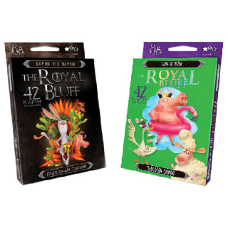 Карткова гра The ROYAL BLUFF RBL-01 українською мовою 