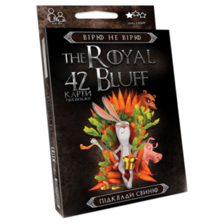 Карткова гра The ROYAL BLUFF RBL-01 українською мовою 
