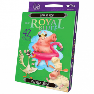 Карткова гра The ROYAL BLUFF RBL-01 українською мовою 