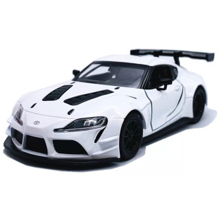 Машинка инерционная "Toyota GR Supra" KT5421W(White) масштаб 1:43