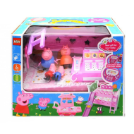 УЦЕНКА!!! Игровой набор "Свинка Пеппа с семьей" Bambi YM88-08-UC в коробке