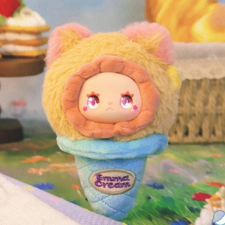Коллекционная мягкая игрушка с кольцом Мороженко Pop Top MJ-000095 Lucky Emma серии "Scoop Ice Cream"