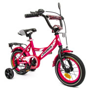 Велосипед дитячий 2-х колісний 12'' 211205 Like2bike Sky, рожевий, рама сталь, з дзвінком