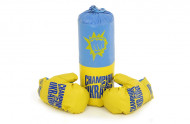 Детский боксерский набор Украина  0005DT БОЛ с перчатками