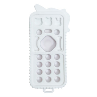 Силиконовый прорезыватель пульт "Единорог" MGZ-0425(White)