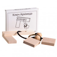 Міні головоломка Ключ Архімеда Заморочка 5007 дерев'яна