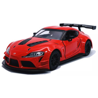 Машинка инерционная "Toyota GR Supra" KT5421W(Red) масштаб 1:43