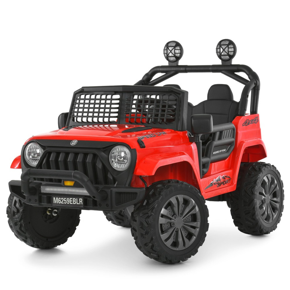 Детский электромобиль Джип M 6259EBLR-3(24V) до 50 кг опт, дропшиппинг