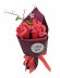 Аксесуари для свята MK 3317 букет з 3-х троянд  - гурт(опт), дропшиппінг 