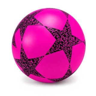 Дитячий гумовий м'яч Зірка RB20302(Pink) 60 грам, діаметр 18 см