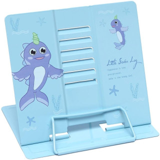 Подставка для книг "Little Seven log" LTS-8183(Turquoise) металлическая