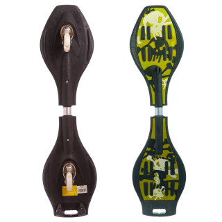 Детский скейт рипстик MS 0016 на двух колесах