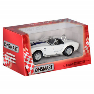 Детская коллекционная машинка SHELBY COBRA KT5322W инерционная