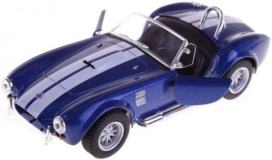 Детская коллекционная машинка SHELBY COBRA KT5322W инерционная