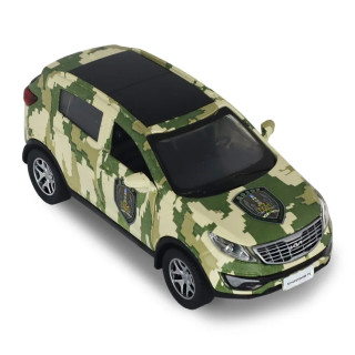 Автомодель серии "Шевроны Героев" Kia Sporteg R "Дозор" TechnoDrive 250361MC масштаб 1:39
