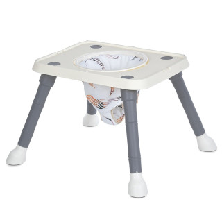 Детский стульчик для кормления 2 в 1 M 6041 Gray