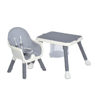 Детский стульчик для кормления 2 в 1 M 6041 Gray