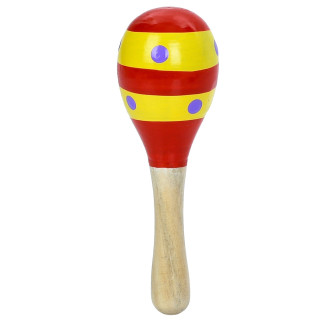 Деревянная детская игрушка "Маракас" MD 2192(Red) 11,5 см