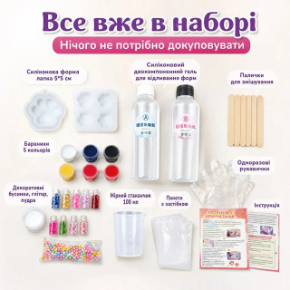 Набір для виготовлення сквишів антистресів