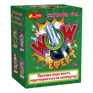 Детская научная игра WOW эффект Ранок 10132100У на украинском языке