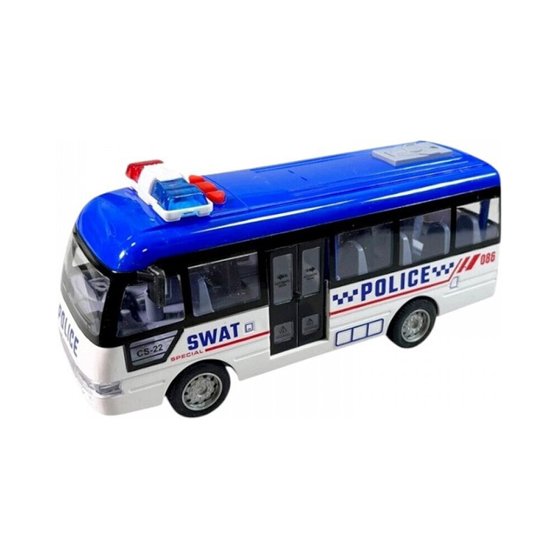 Детский инерционный автобус YM-9906F(Blue) 19х6,5х8 см опт, дропшиппинг